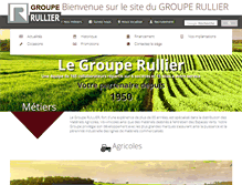 Tablet Screenshot of grouperullier.fr